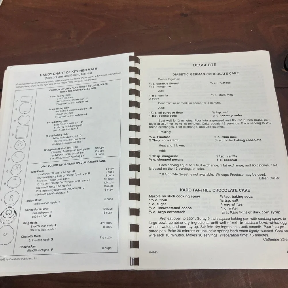 Home Cookin Spring Hill 1993 Cookbook Family Community Education Spiral Bound